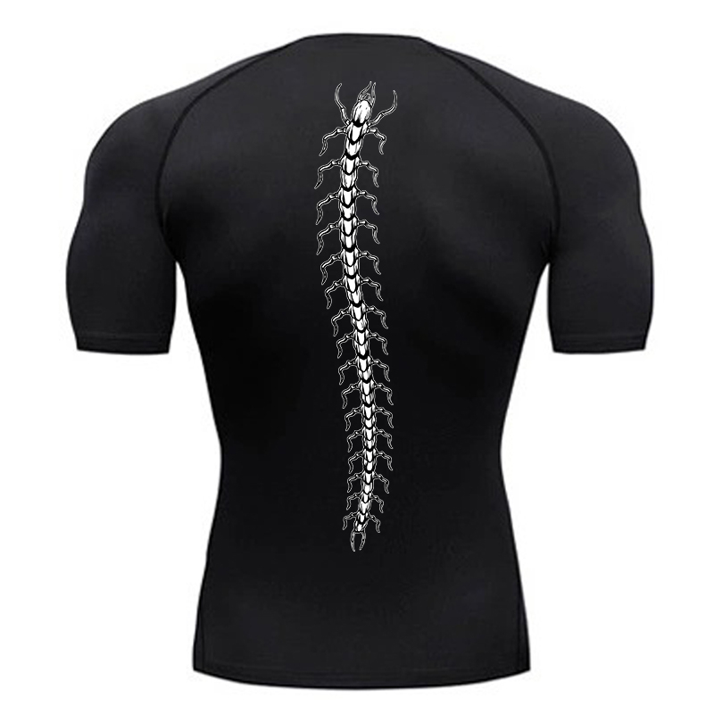 Compression Shirt Workout - Camicie a compressione grafica per uomo