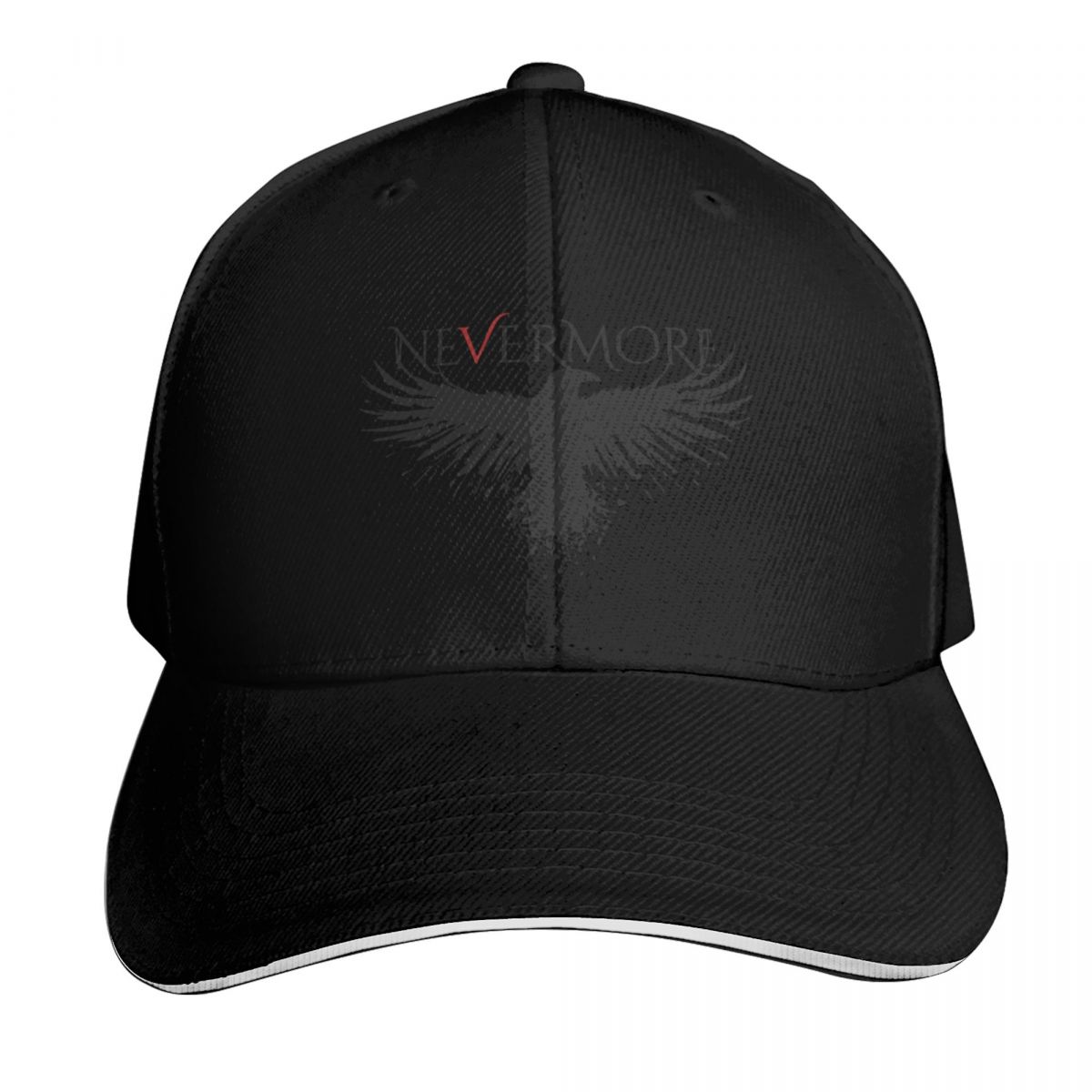 Men'S Fashion Outlets - Cappello da baseball Nevermore, cappello derby