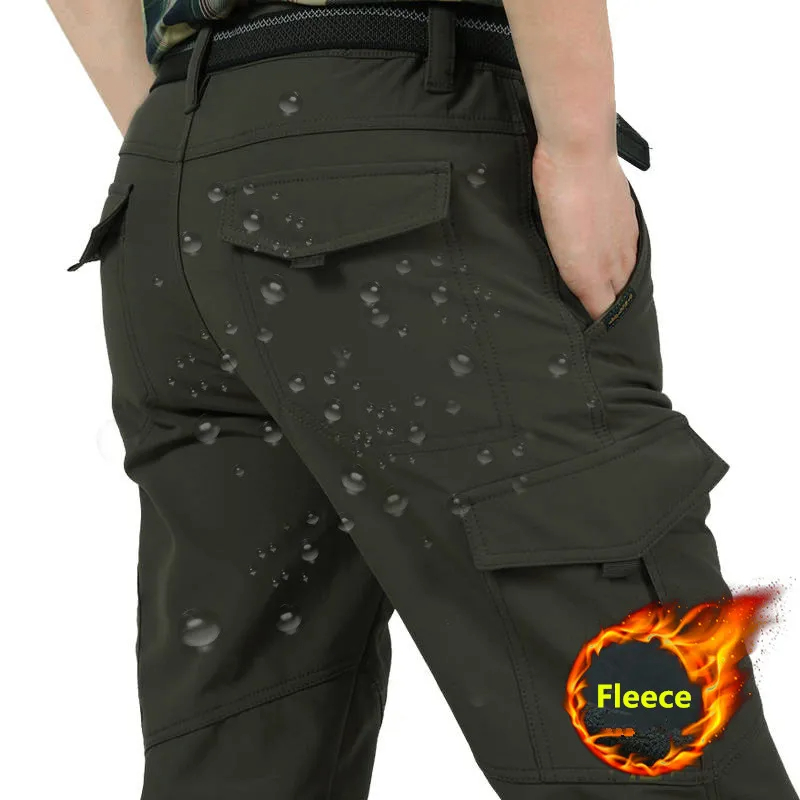 Men'S Fashion Overalls - Pantaloni spessi invernali da uomo Salopette