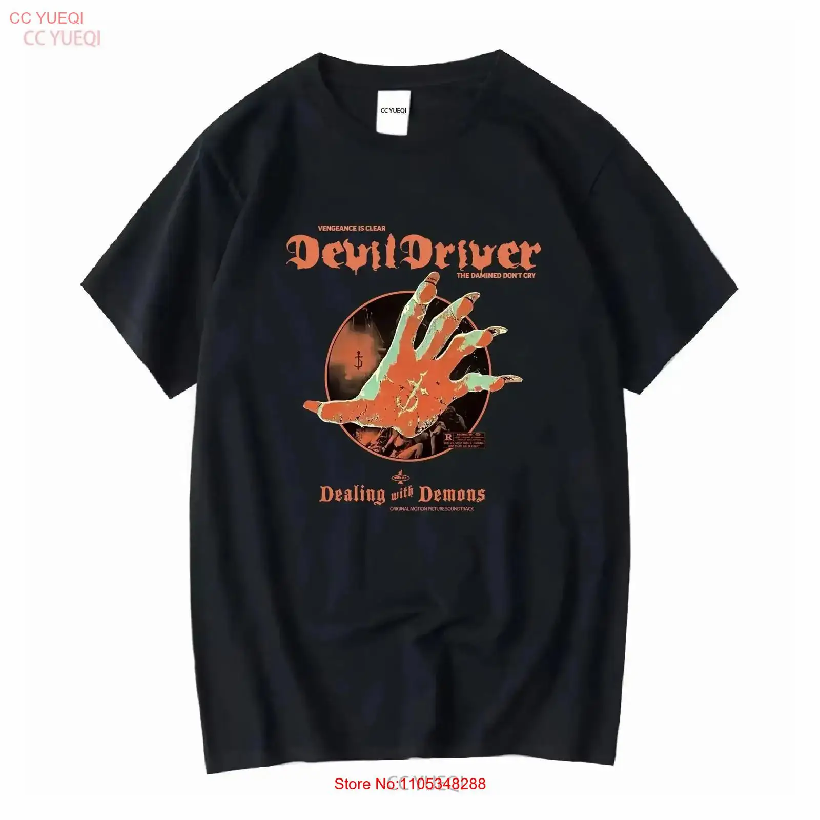 Men'S Fashion Deals - Maglietta del gruppo metallico Devildriver Dealing