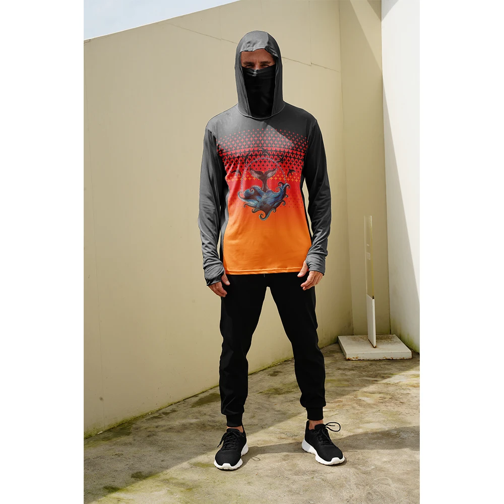 Men'S Fashion Hoodies - Camicie da Pesca per Uomo con