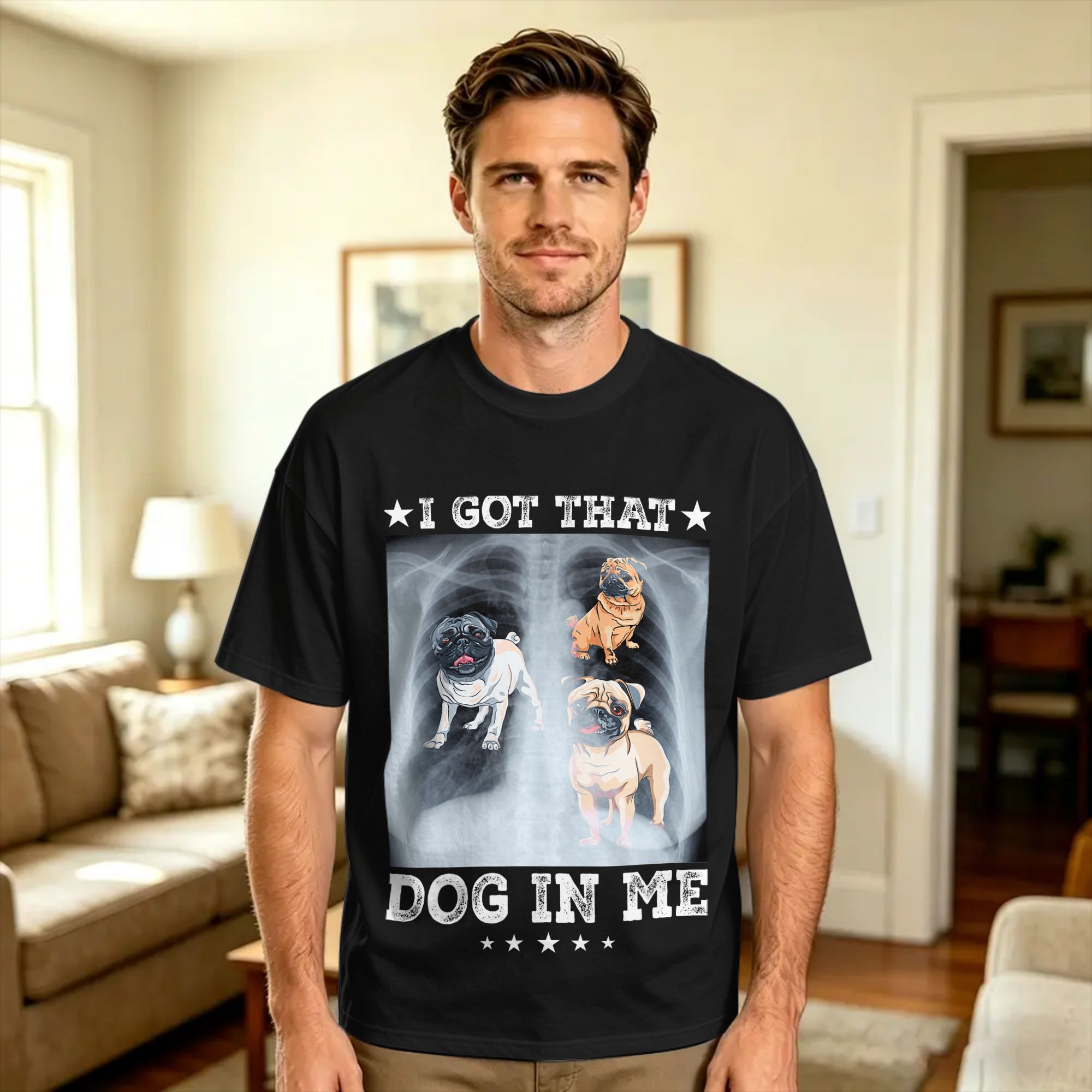 Men'S Fashion Quotes - T-shirt casual estiva con stampa 'I
