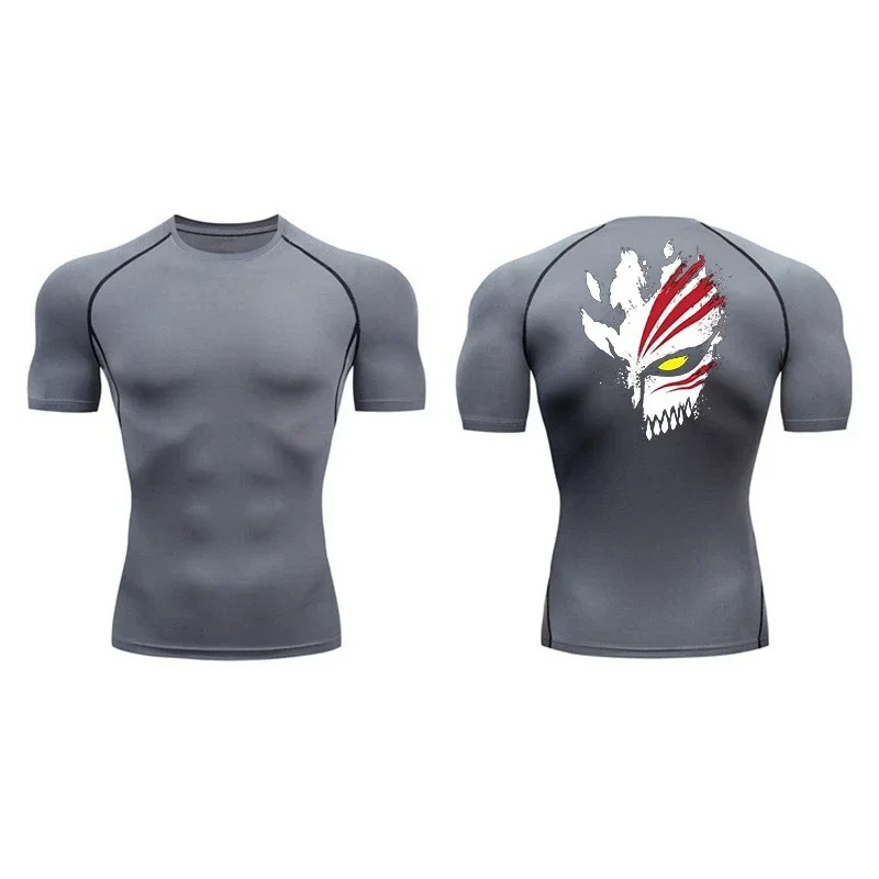 Compression Shirt Workout - T-shirt a Compressione Sportiva a Maniche