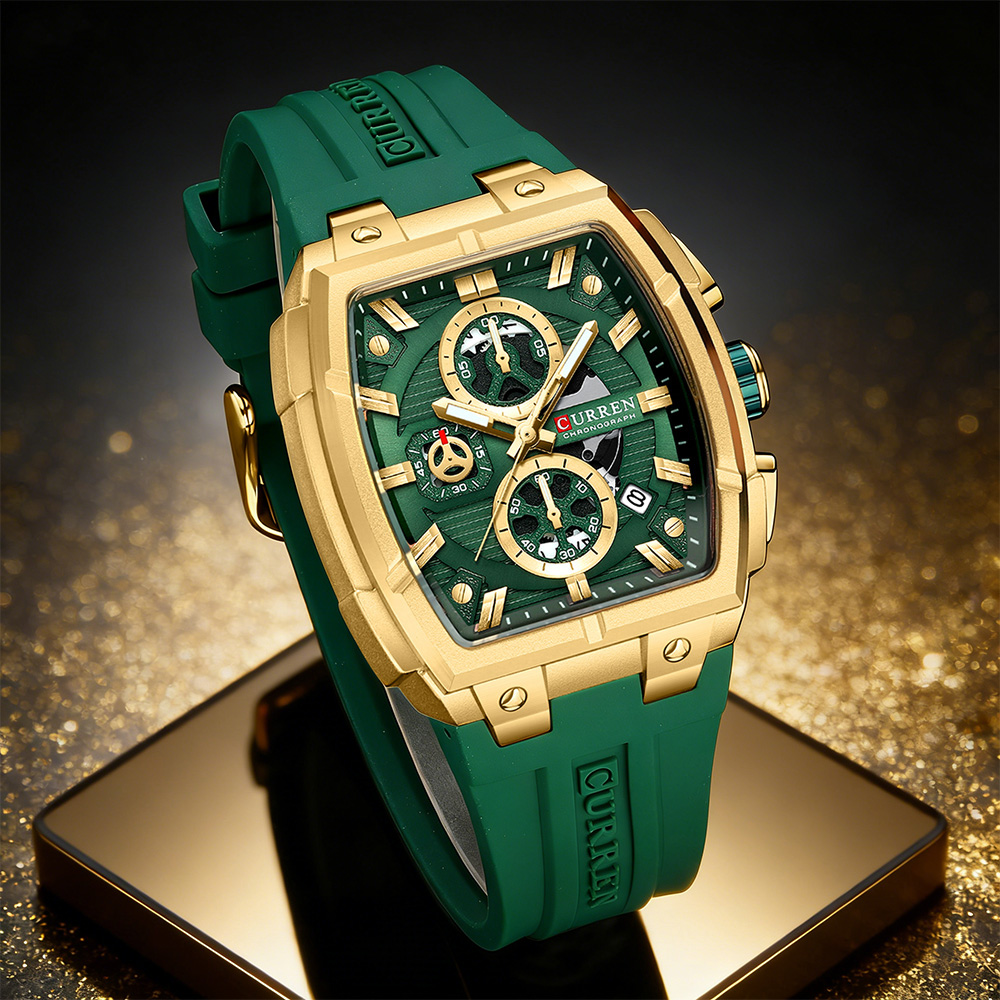 Men'S Fashion Magazine - CURREN Orologio vintage di lusso da