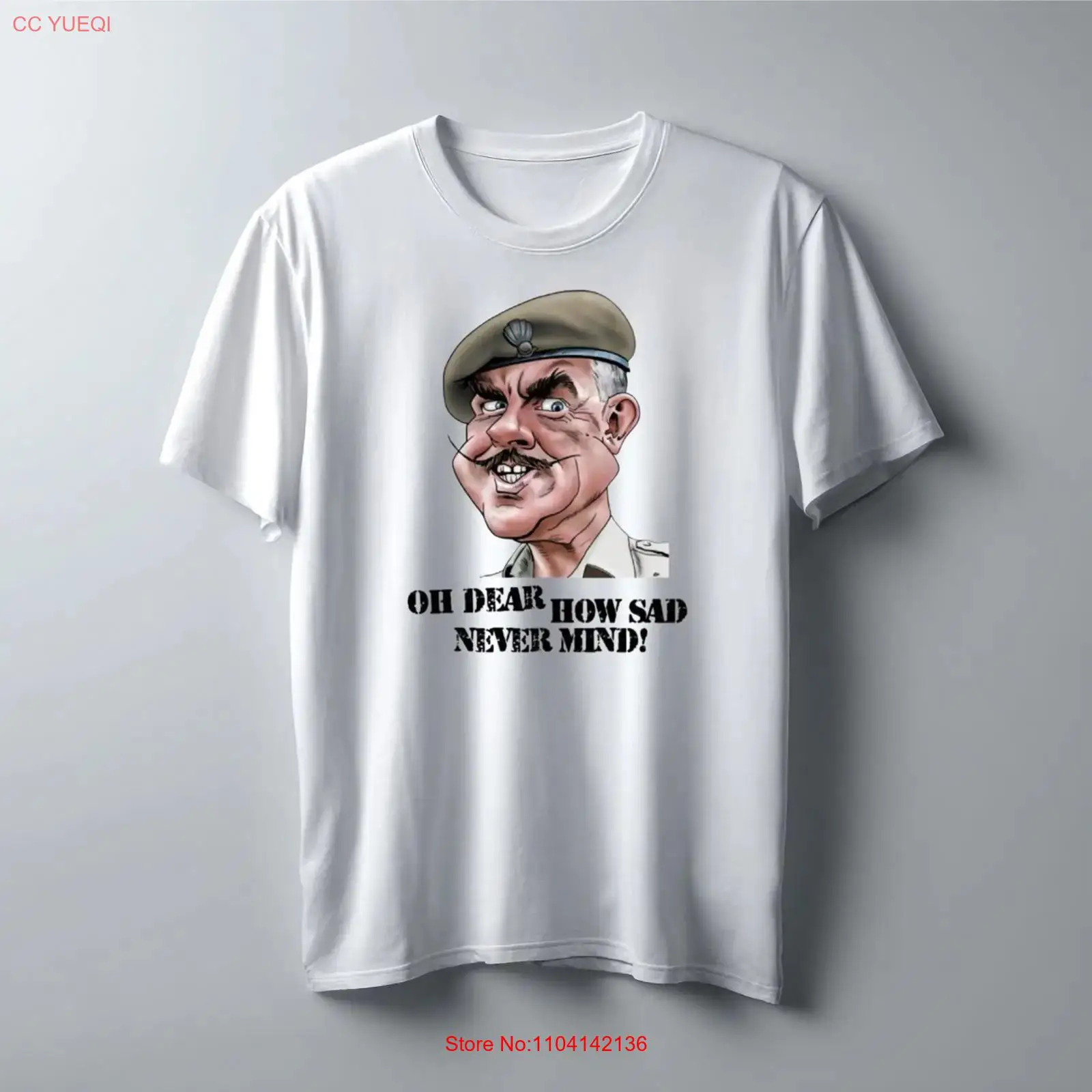 Men'S Fashion Quotes - Maglietta con scritta 'Oh Dear How