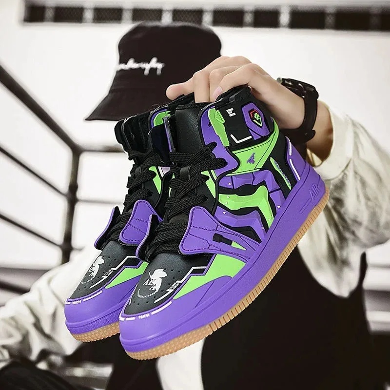 Mens Fashion Vest - Scarpe da Basket EVANGELION Premium per