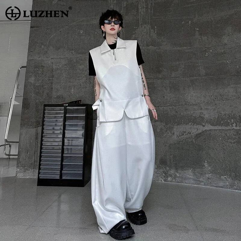 Mens Fashion Vest - LUZHEN Vest 2026 Moda Estiva Uomo