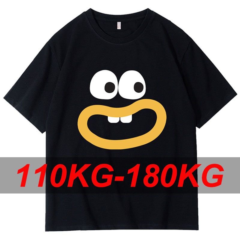 Mens Fashion Modern - T-shirt estiva taglie forti per uomo
