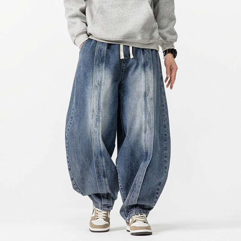 Men'S Fashion Overalls - 2025 Nuovi pantaloni stile harem vintage