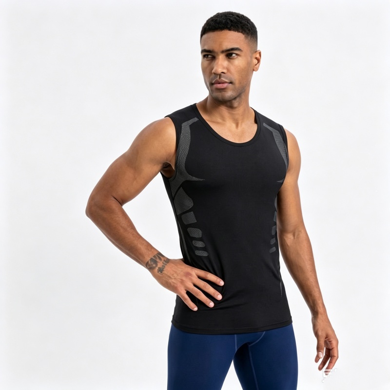 Mens Fashion Vest - Nuova Canotta a Compressione da Uomo,