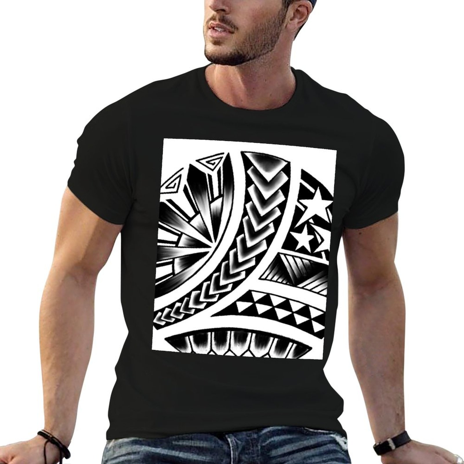 Men'S Fashion Philippines - T-shirt con arte tradizionale delle Filippine,