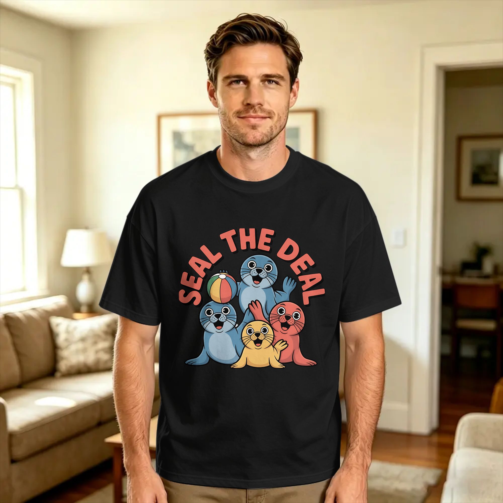 Men'S Fashion Deals - T-shirt vintage da uomo in cotone