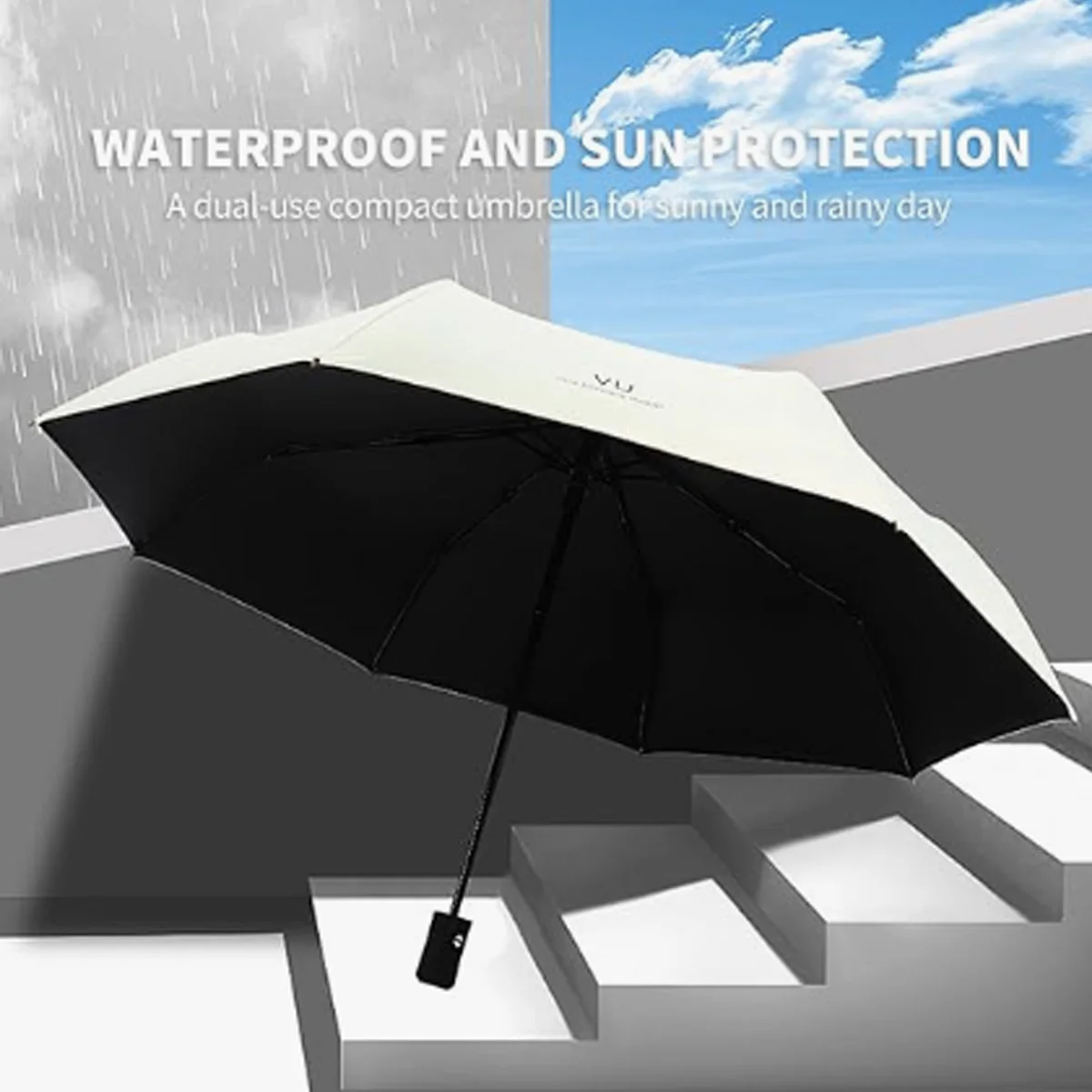 Mini ombrello automatico piegh - Men'S Fashion Umbrella recensione e prezzo