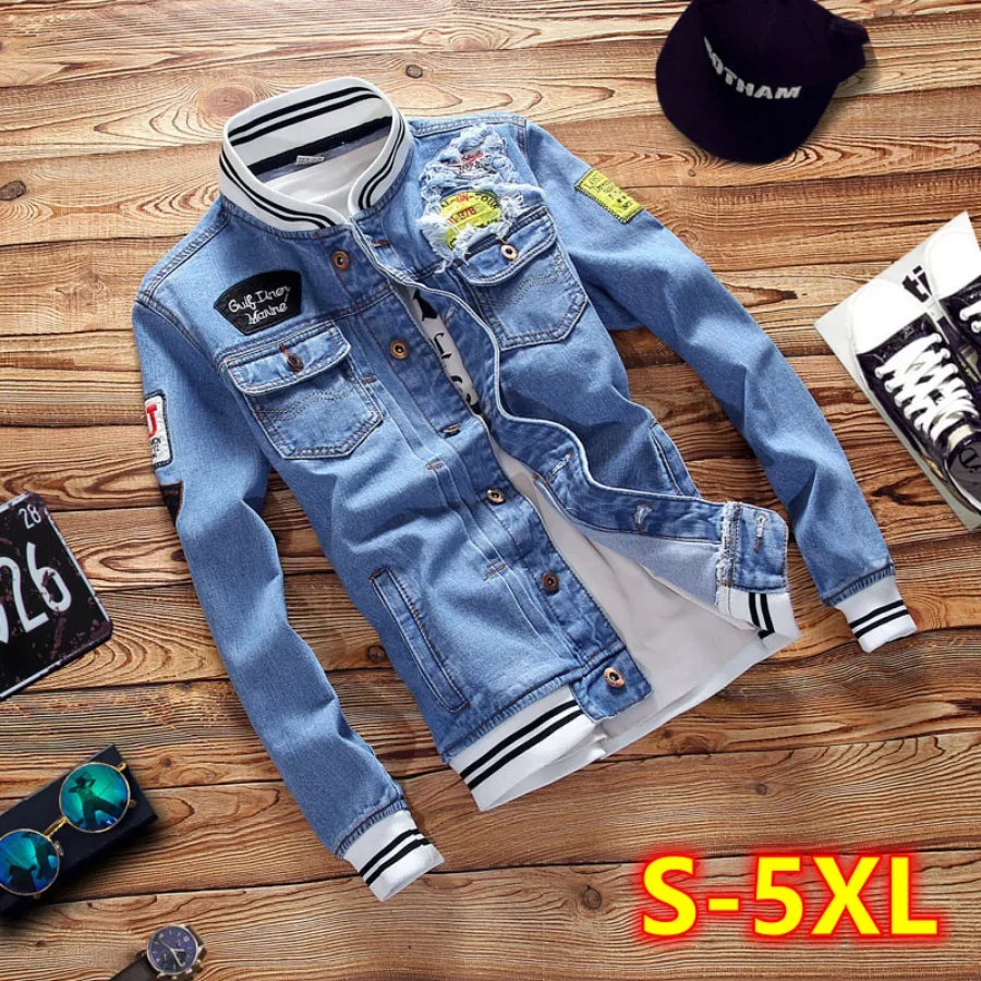 Nuovo 2026 Giubbotti di jeans  - Men'S Fashion Overalls recensione e prezzo