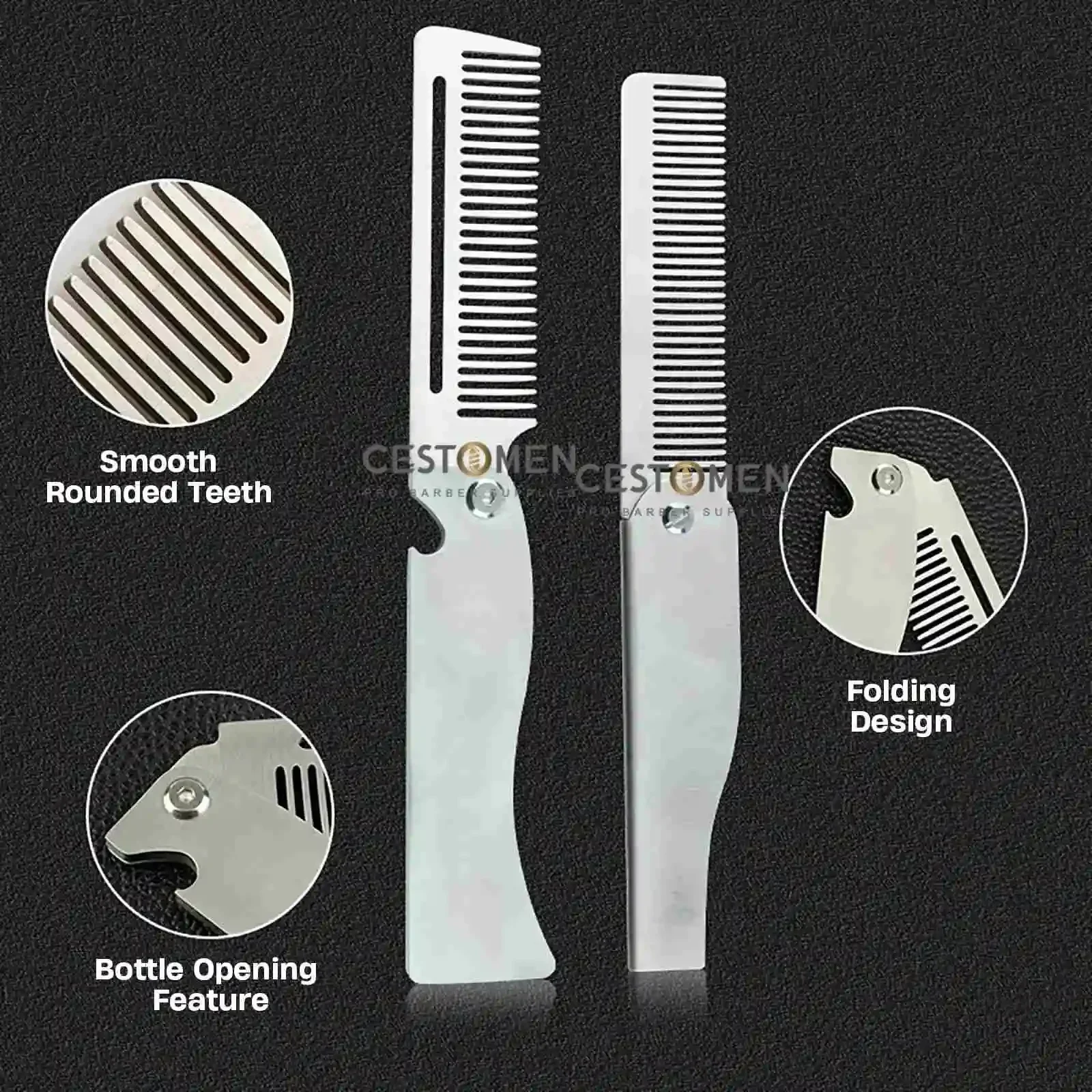 Nuovo Tipo 1/2PCS Pettini In A - Men Fashion Hair Style recensione e prezzo
