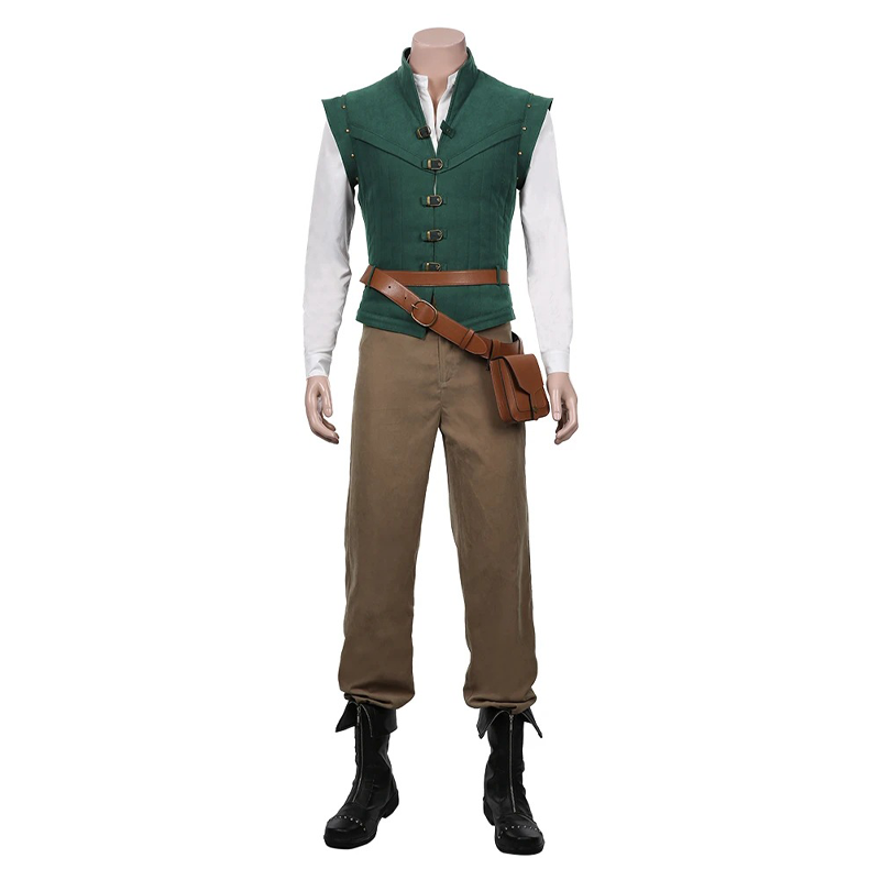 Costume da Flynn Rider, gilet  - Mens Fashion Vest recensione e prezzo