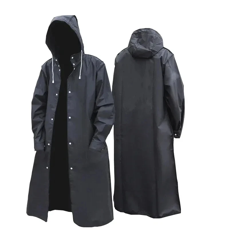 Nero moda adulto impermeabile  - Mens Fashion Poncho recensione e prezzo