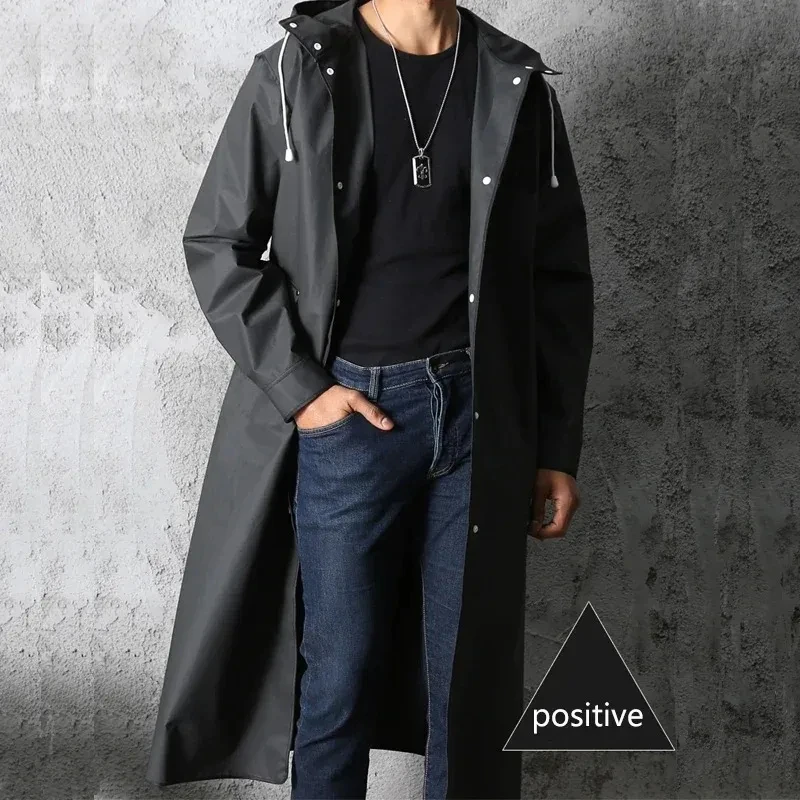 Nero moda adulto impermeabile  - Mens Fashion Poncho recensione e prezzo