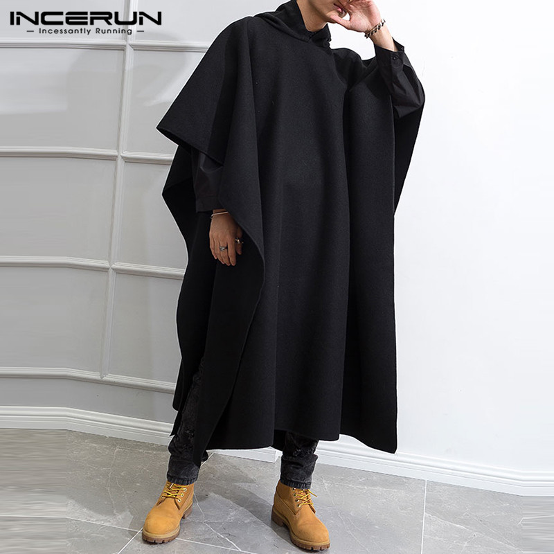 INCERUN Moda Uomo Mantello Cap - Mens Fashion Poncho recensione e prezzo