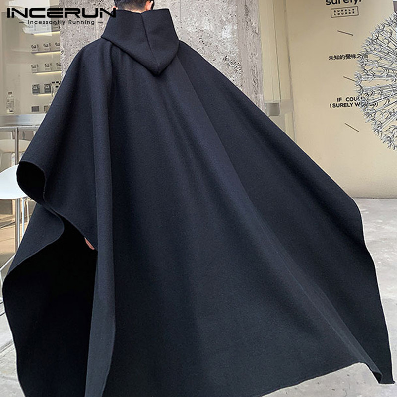 INCERUN Moda Uomo Mantello Cap - Mens Fashion Poncho recensione e prezzo