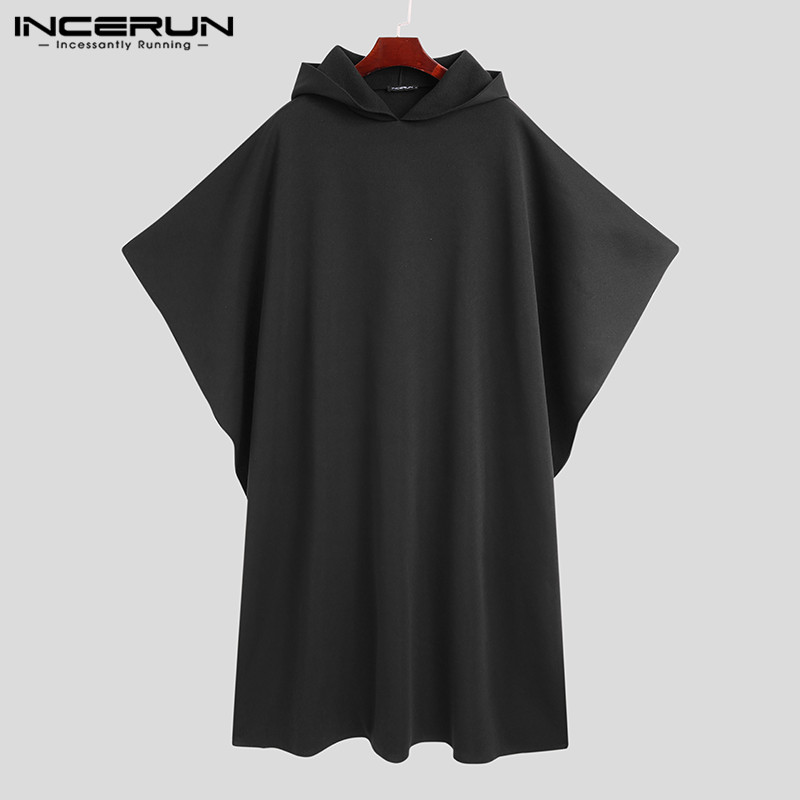 INCERUN Moda Uomo Mantello Cap - Mens Fashion Poncho recensione e prezzo