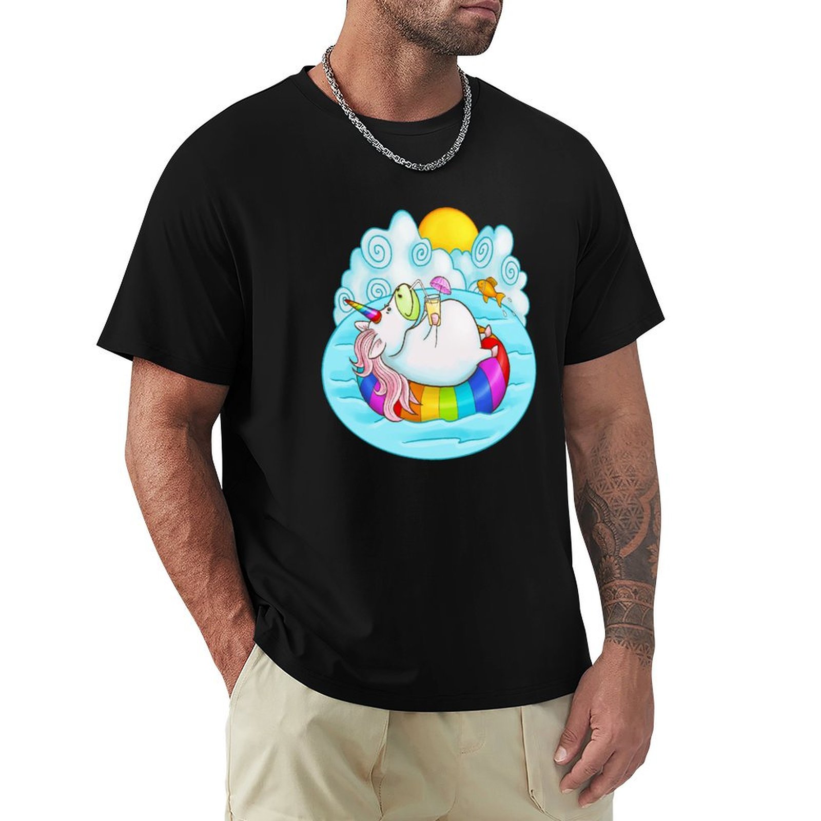 T-shirt casual di moda urbana  - Men'S Fashion Umbrella recensione e prezzo
