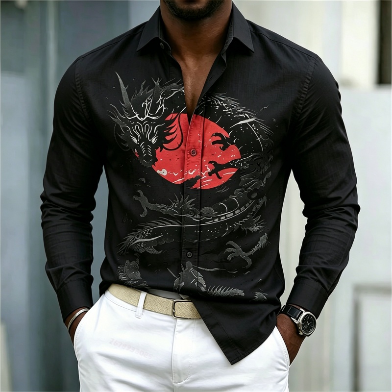 Camicia da uomo 2026 nuova, bi - Mens Fashion Clothes recensione e prezzo