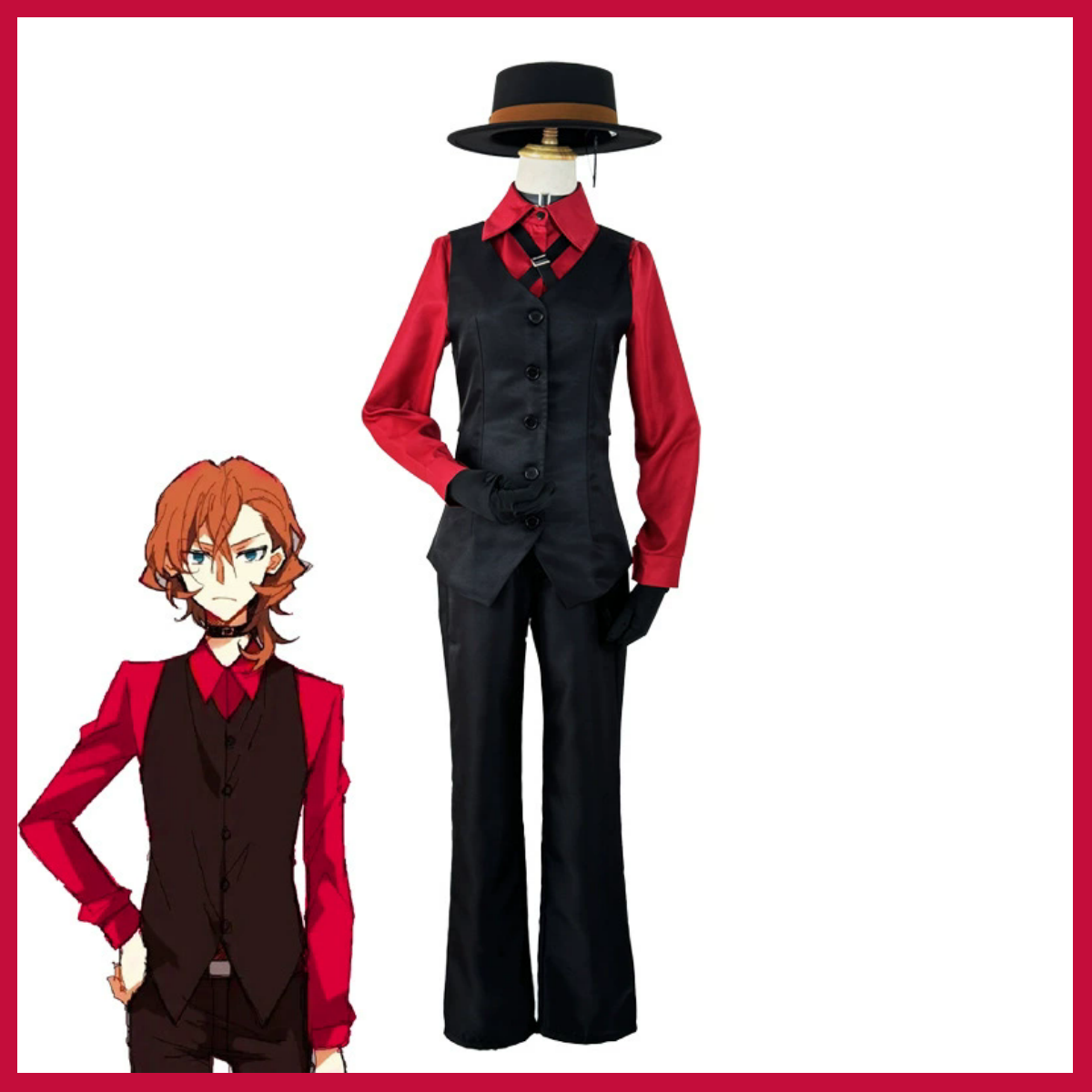 XQAnime Bungo Stray Dogs Beast - Mens Fashion Vest recensione e prezzo