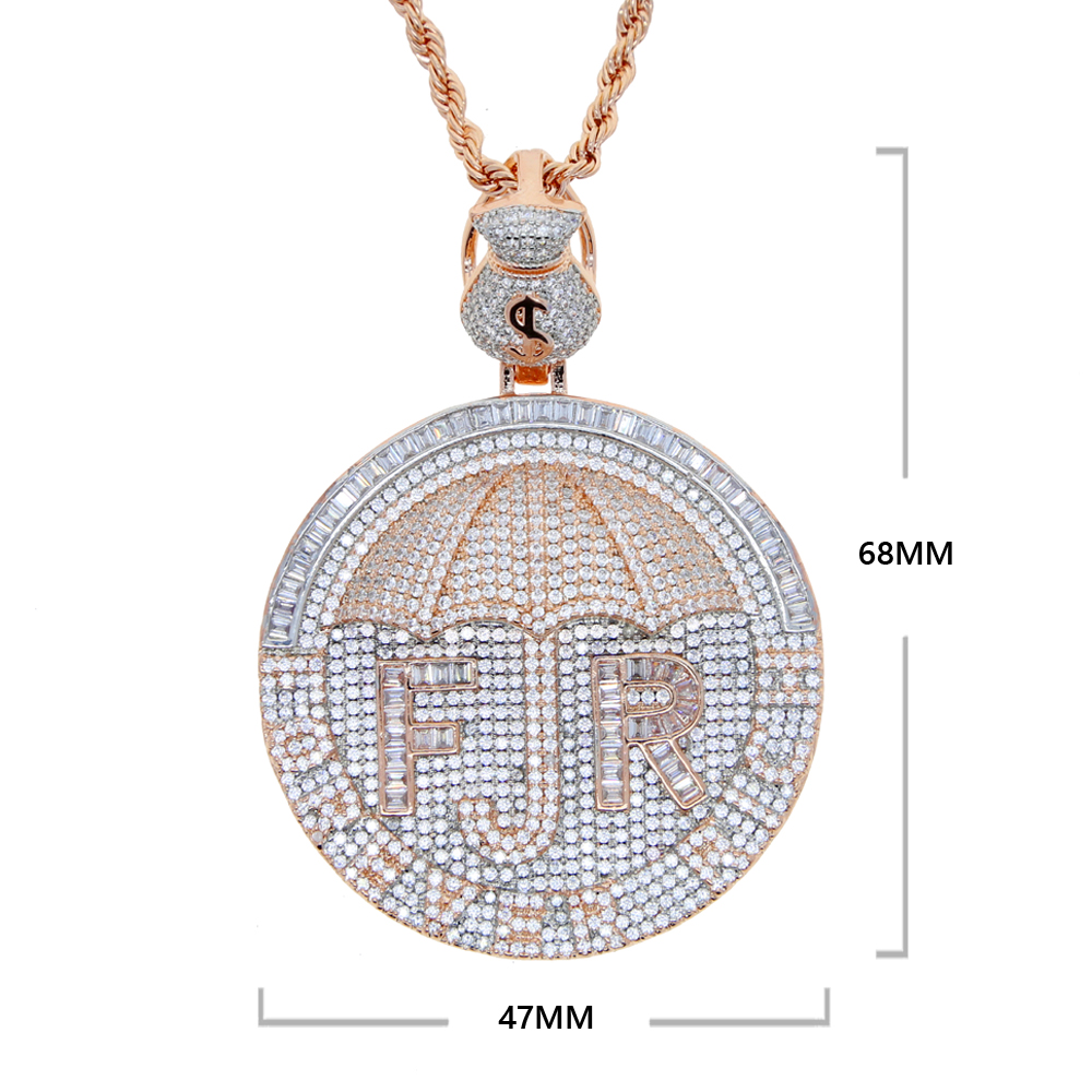 Iced Out Bling CZ lettera Fore - Men'S Fashion Umbrella recensione e prezzo
