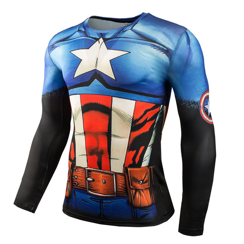 Costume Cosplay da Supereroe A - Compression Shirt Workout recensione e prezzo