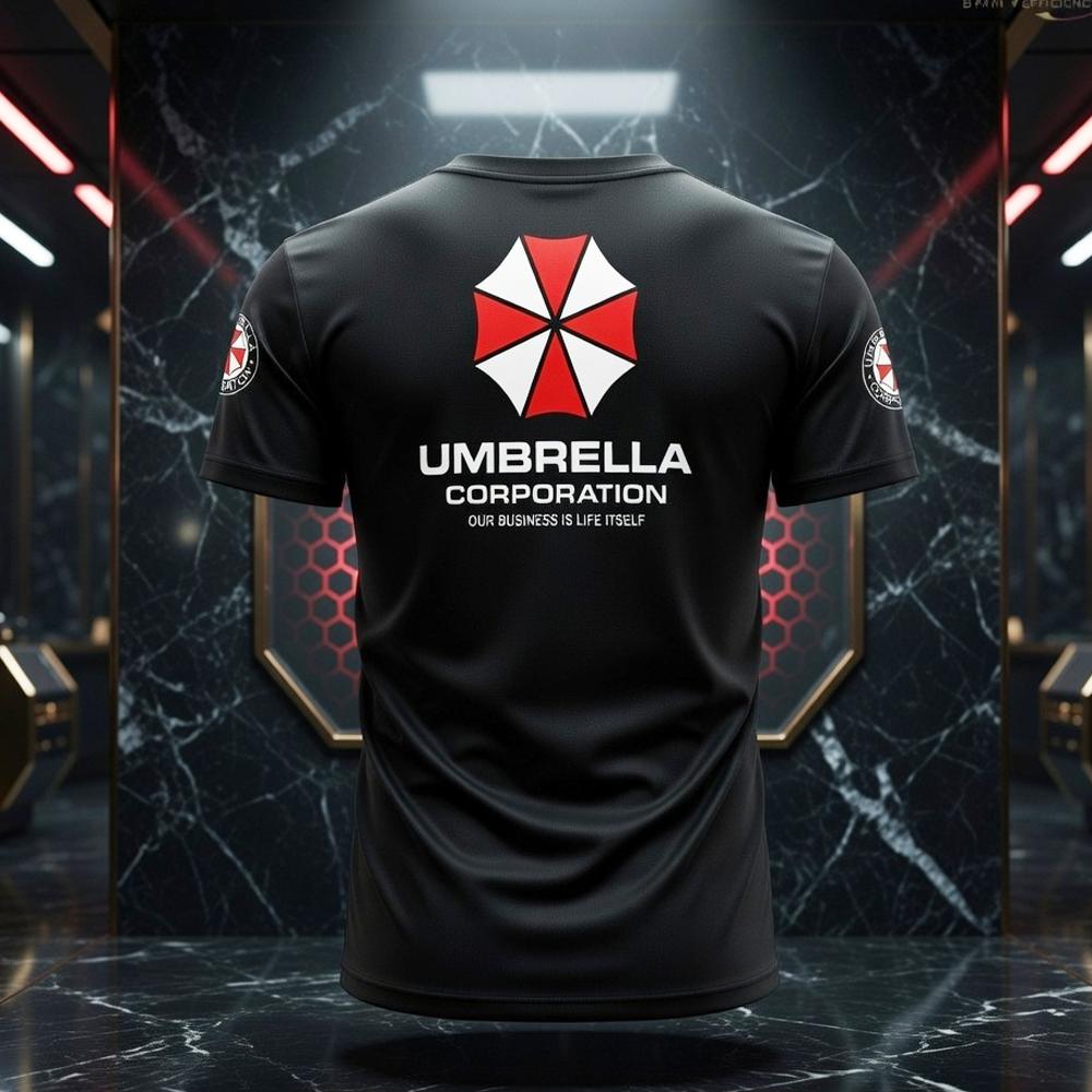 T-shirt stampata con slogan de - Men'S Fashion Umbrella recensione e prezzo