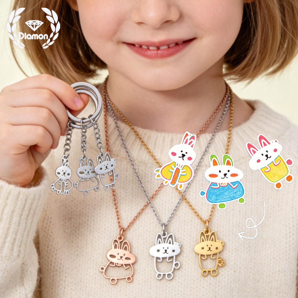 Collana, Bracciale e Portachia - Men Fashion Kids recensione e prezzo