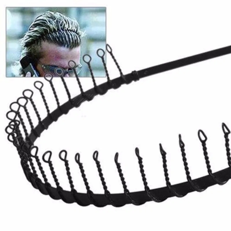 1 pezzo Cerchietto Nero con De - Men Fashion Hair Style recensione e prezzo