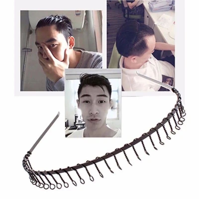 1 pezzo Cerchietto Nero con De - Men Fashion Hair Style recensione e prezzo