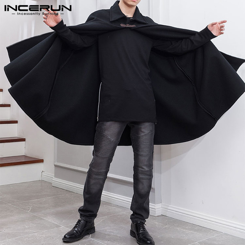 Moda uomo mantello cappotti ri - Mens Fashion Poncho recensione e prezzo