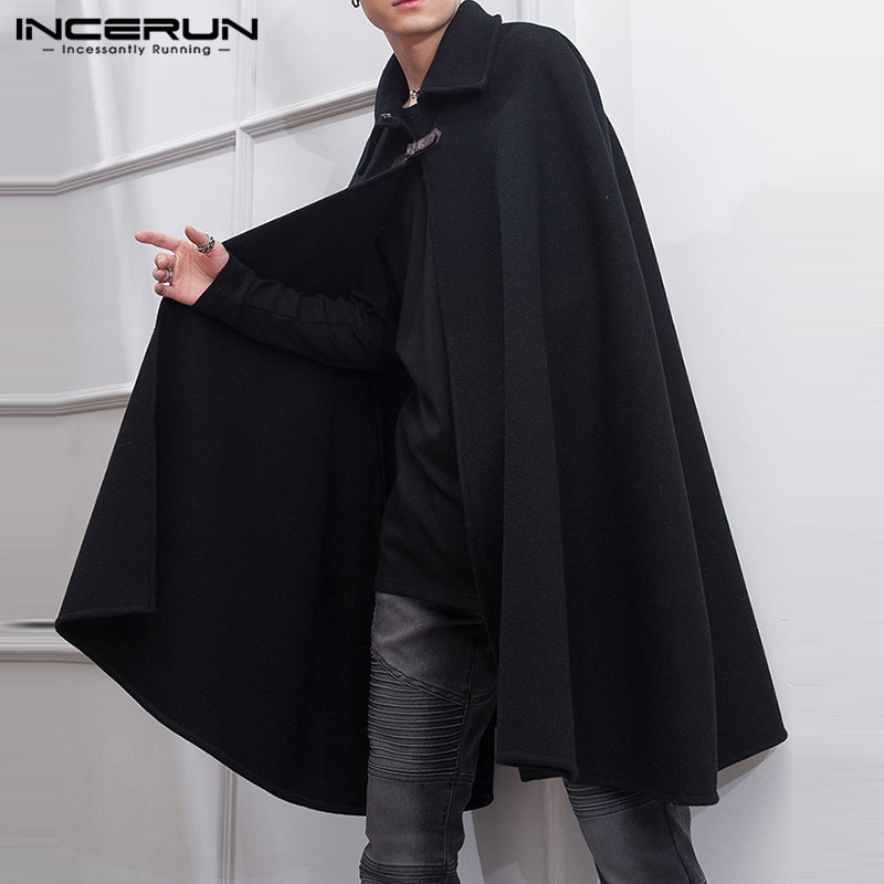 Moda uomo mantello cappotti ri - Mens Fashion Poncho recensione e prezzo