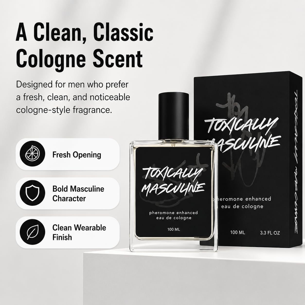 Toxically Masculine Cologne Ea - Mens Fashion Modern recensione e prezzo