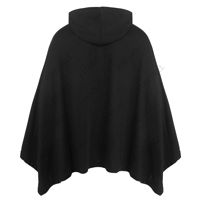 Unisex Casual con cappuccio Po - Mens Fashion Poncho recensione e prezzo