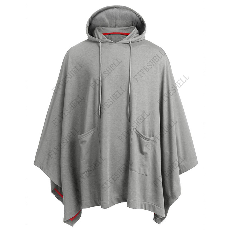 Unisex Casual con cappuccio Po - Mens Fashion Poncho recensione e prezzo