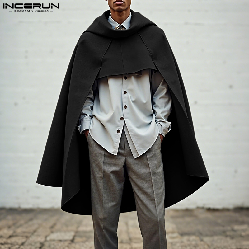 INCERUN Uomini Mantello Mantel - Mens Fashion Poncho recensione e prezzo